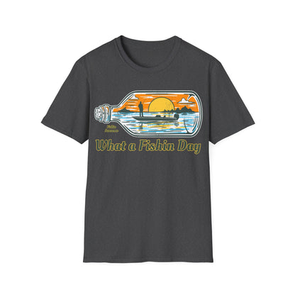 What a Fishin Day Bottle T-Shirt