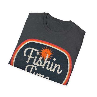 Its Fishin Time Again Sun T-Shirt