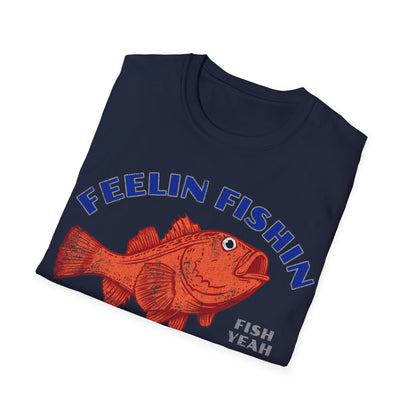Feelin Fishin Fantastic Orange Fish T-Shirt