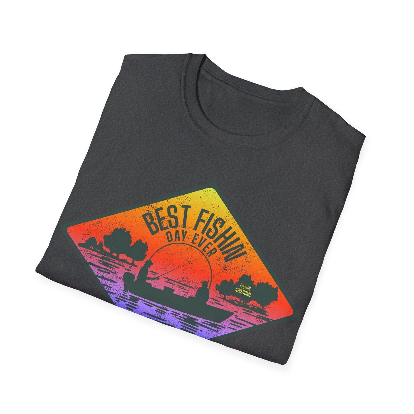 Best Fishin Day Ever Boat T-Shirt