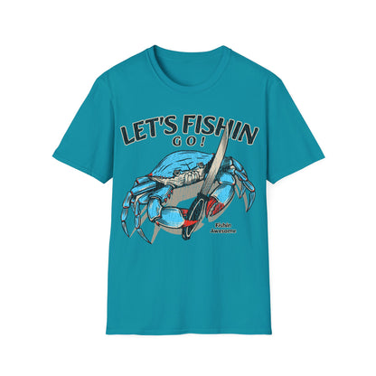 Lets Fishin Go Crab T-Shirt