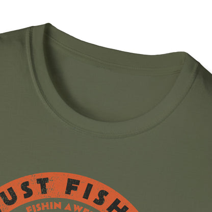 Just Fishin Around Salmon T-Shirt