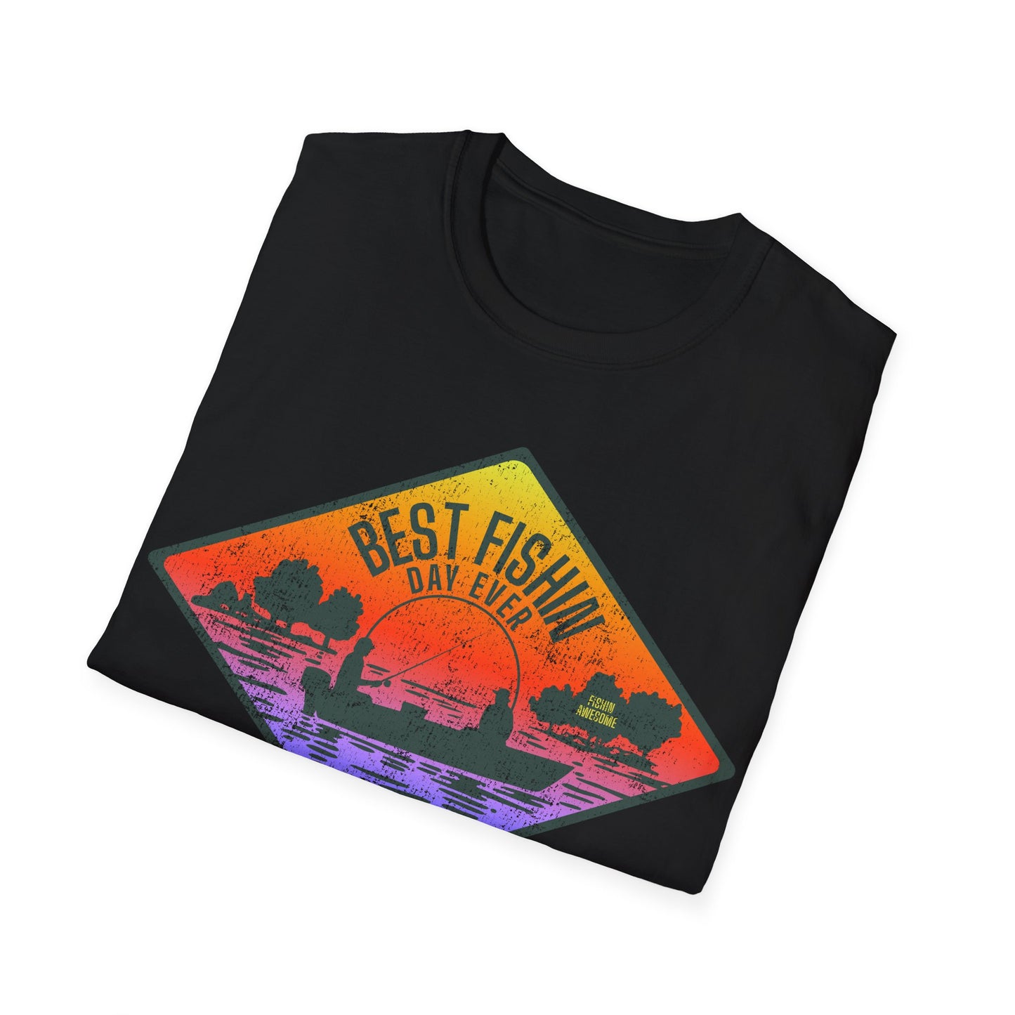 Best Fishin Day Ever Boat T-Shirt