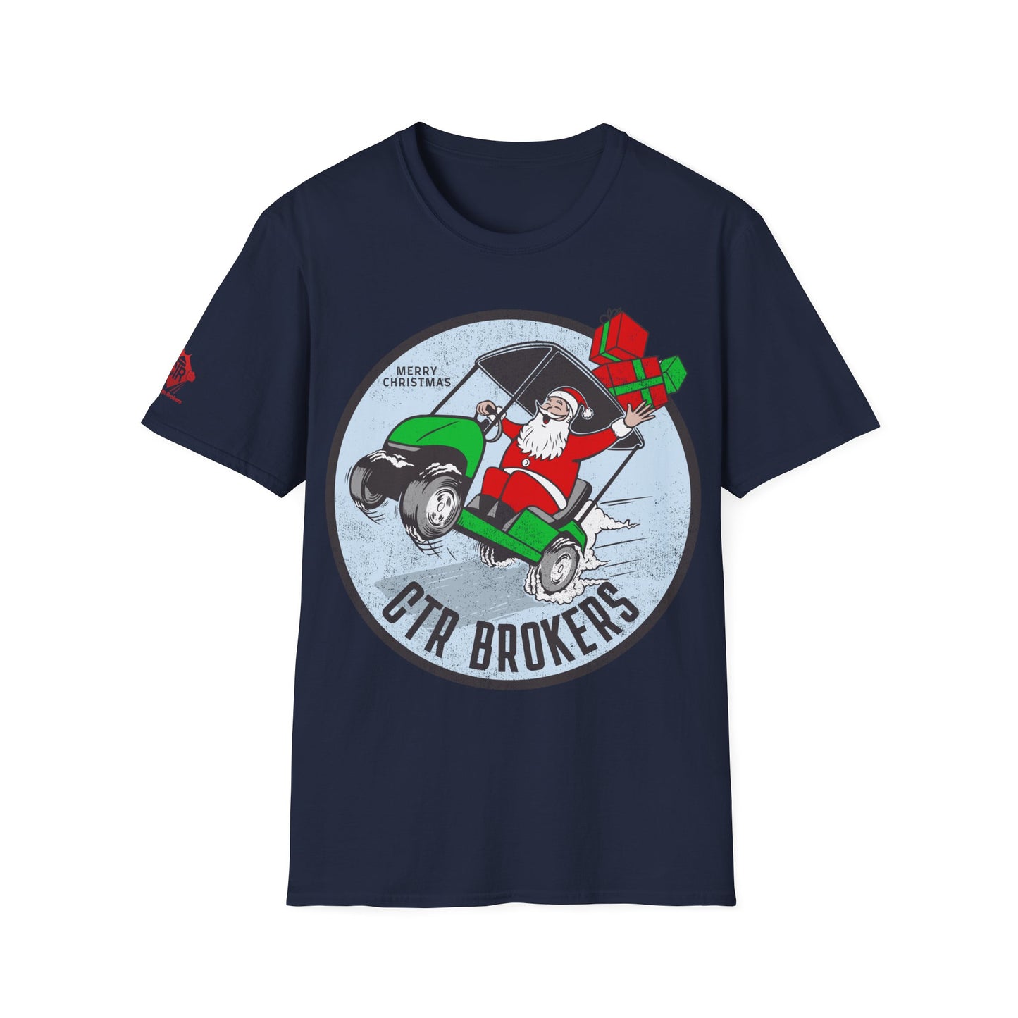 CTR Brokers Santa Golf Cart T-Shirt