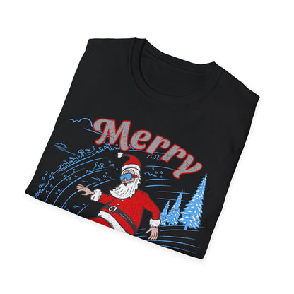 CTR Santa Snow Board T-Shirt