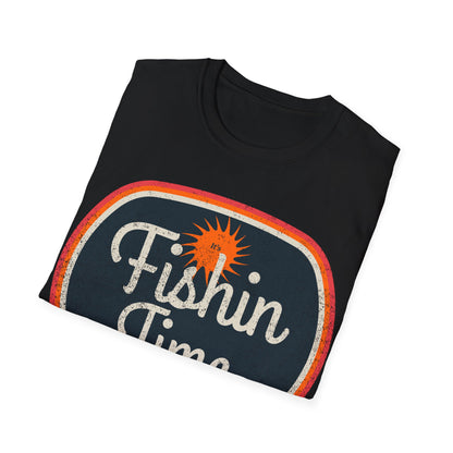 Its Fishin Time Again Sun T-Shirt