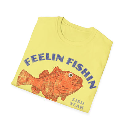 Feelin Fishin Fantastic Orange Fish T-Shirt