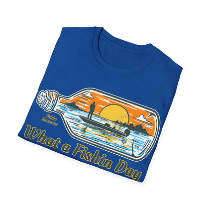 What a Fishin Day Bottle T-Shirt