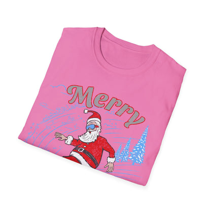 CTR Santa Snow Board T-Shirt