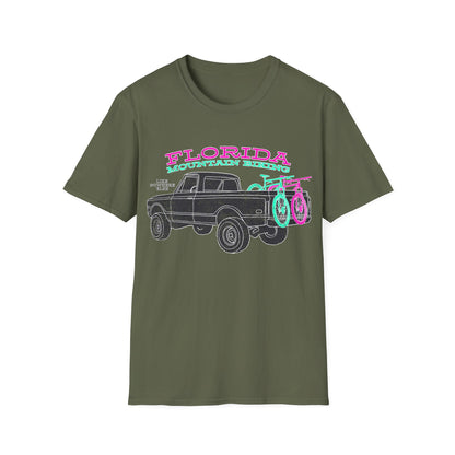 Florida Mountain Biking Truck T-Shirt