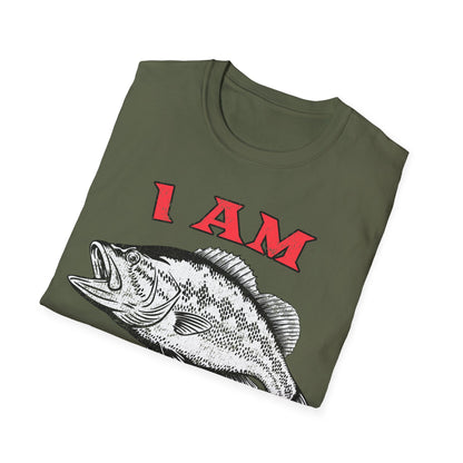 I am Fishin Awesome Largemouth T-Shirt