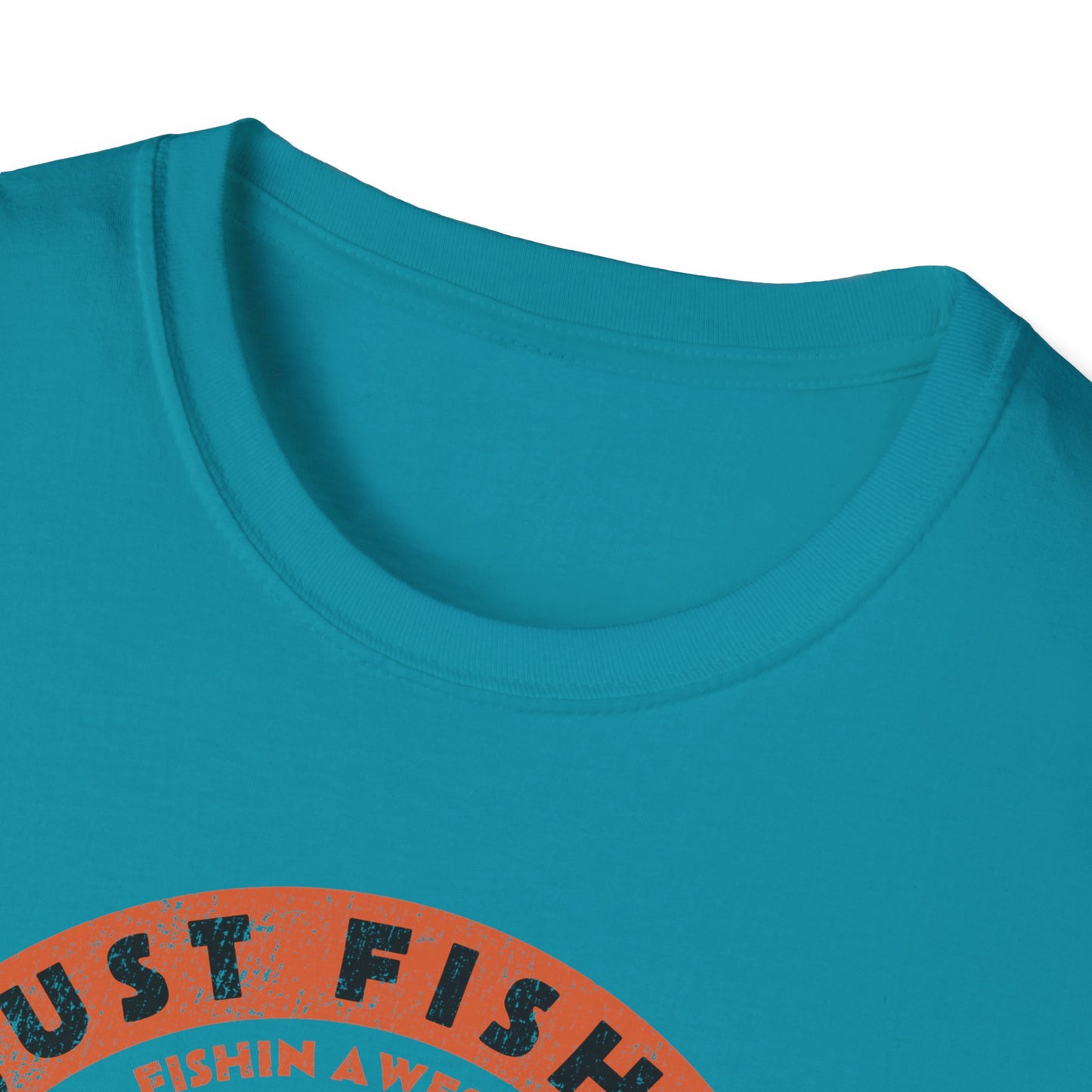 Just Fishin Around Salmon T-Shirt