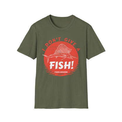 I Don't Give a Fish Sailfish T-Shirt