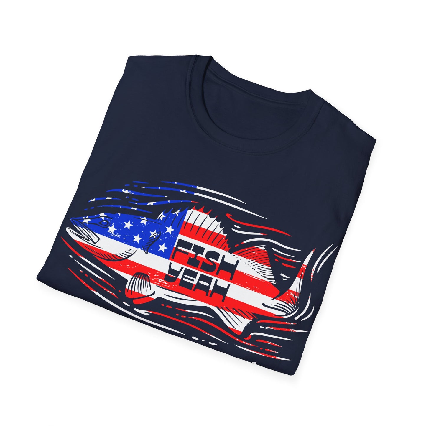 Fish Yeah America Walleye T-Shirt