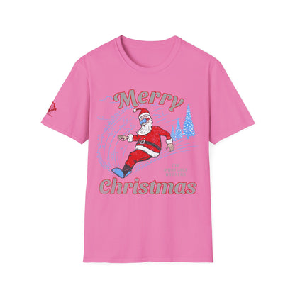 CTR Santa Snow Board T-Shirt