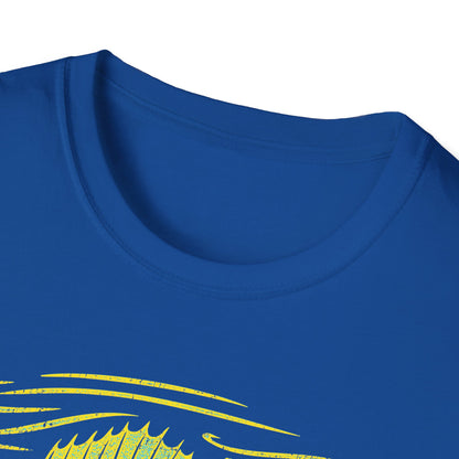 Fish Off Walleye Yellow T-Shirt