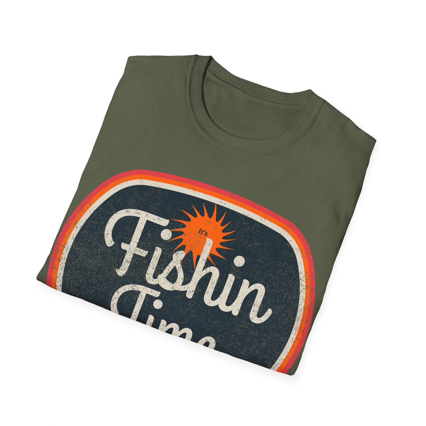 Its Fishin Time Again Sun T-Shirt