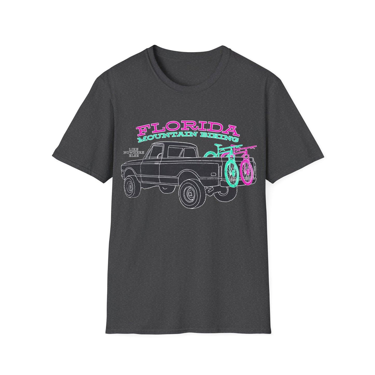 Florida Mountain Biking Truck T-Shirt