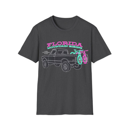 Florida Mountain Biking Truck T-Shirt