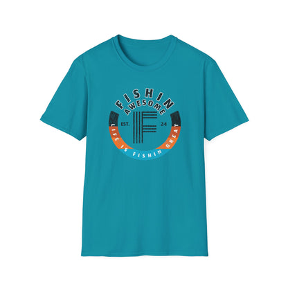 Life Is Fishin Great Circle T-Shirt