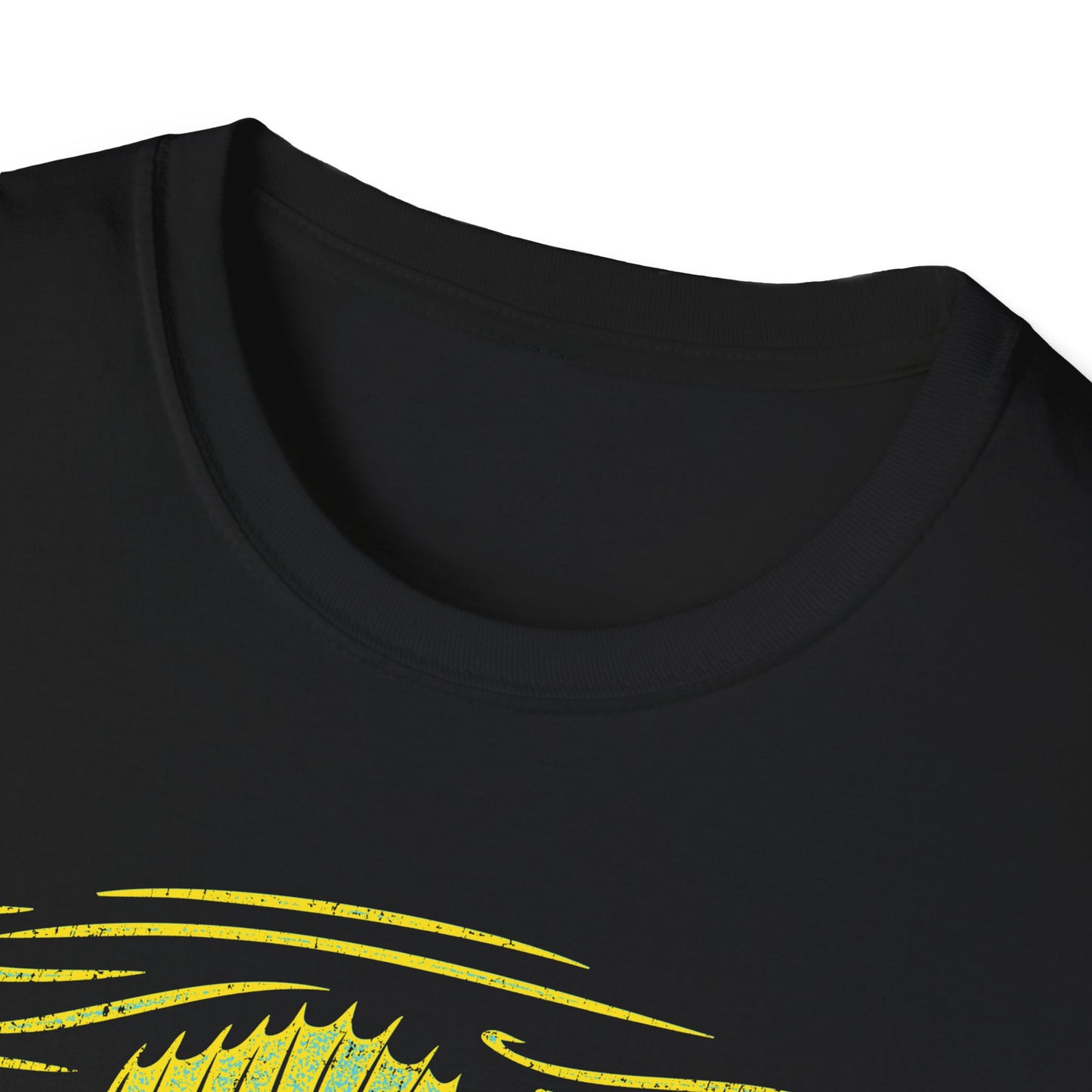Fish Off Walleye Yellow T-Shirt