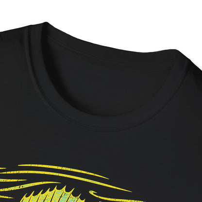 Fish Off Walleye Yellow T-Shirt
