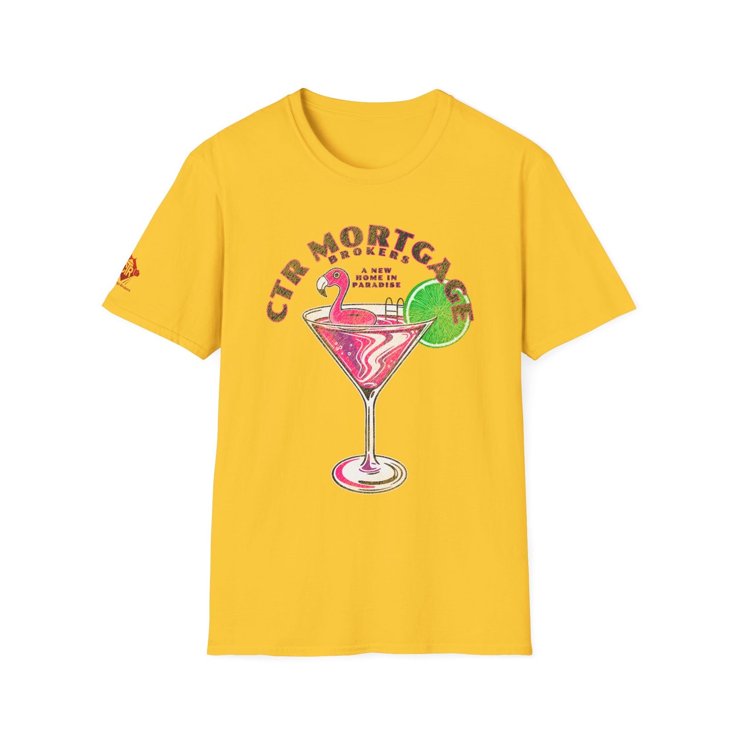 CTR Flamingo Martini T-Shirt