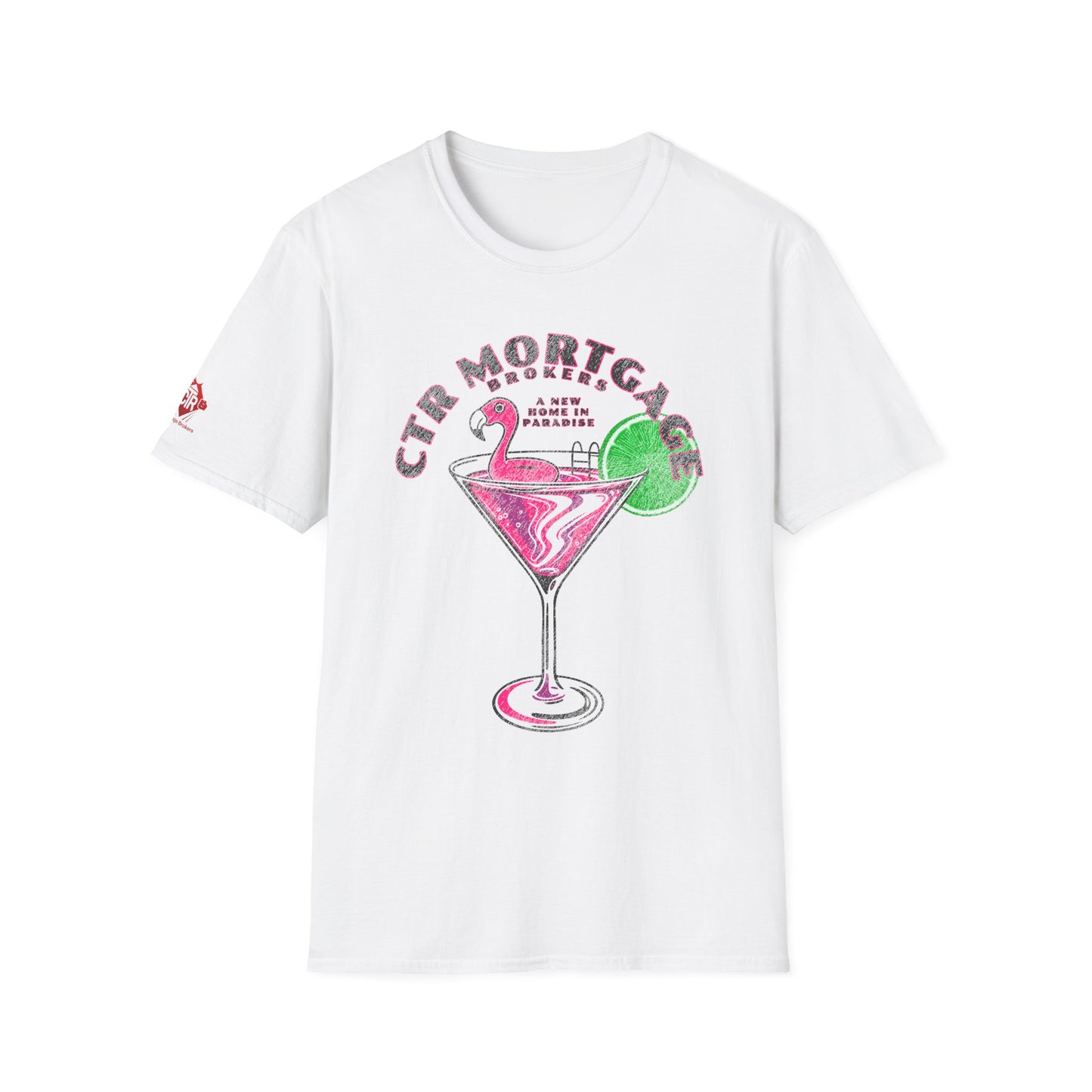 CTR Flamingo Martini T-Shirt