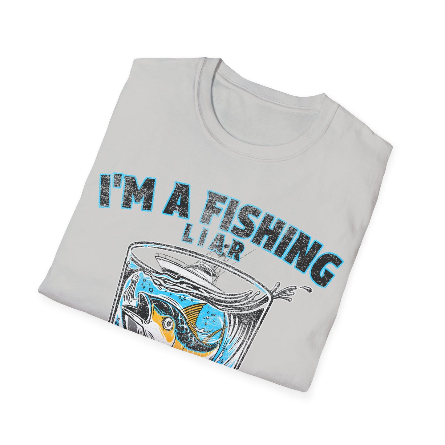 Fishing Liar Glass T-Shirt