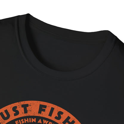 Just Fishin Around Salmon T-Shirt