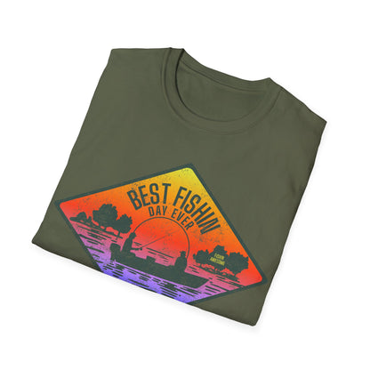 Best Fishin Day Ever Boat T-Shirt