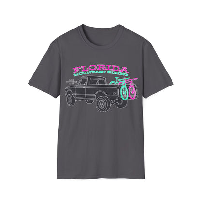 Florida Mountain Biking Truck T-Shirt