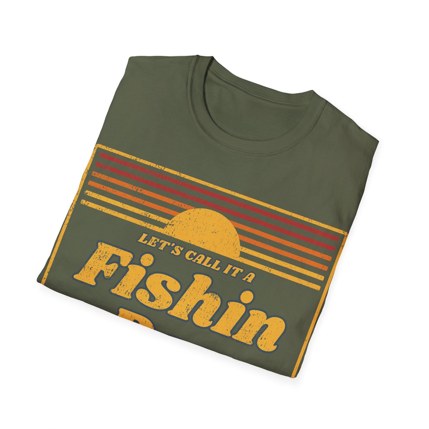 Lets Call It A Fishin Day Sunset T-Shirt