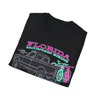 Florida Mountain Biking Truck T-Shirt