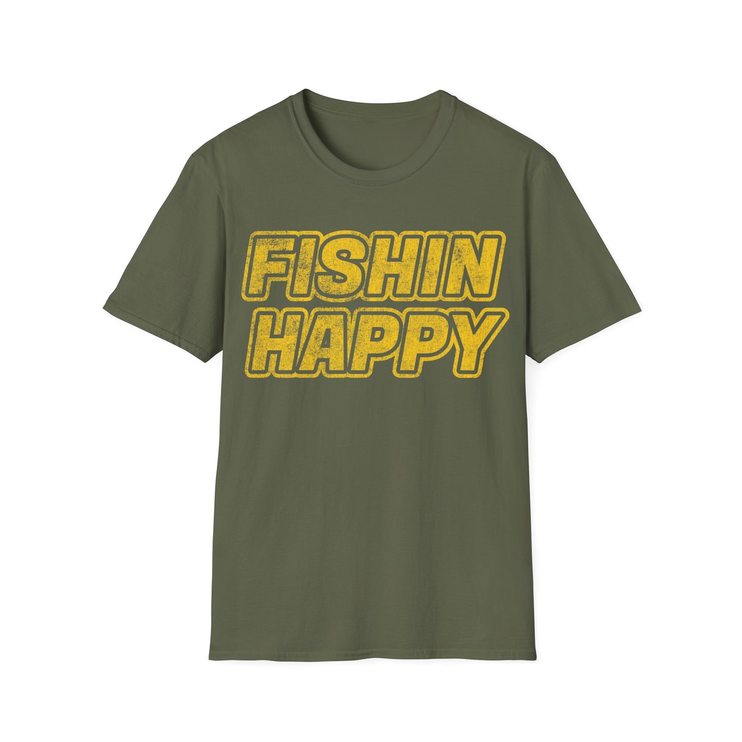 Fishin Happy Words T-Shirt
