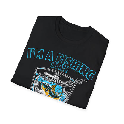 Fishing Liar Glass T-Shirt