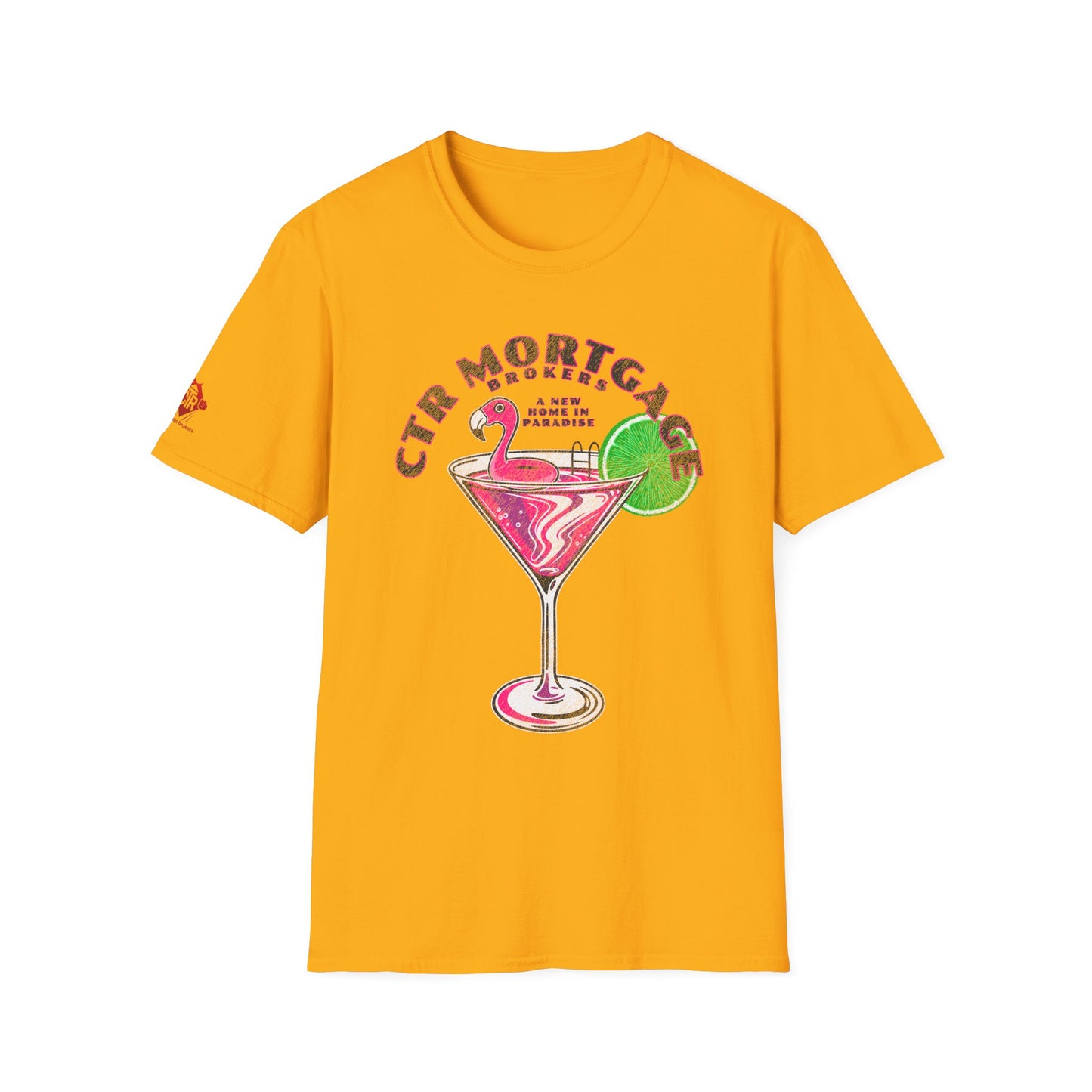 CTR Flamingo Martini T-Shirt