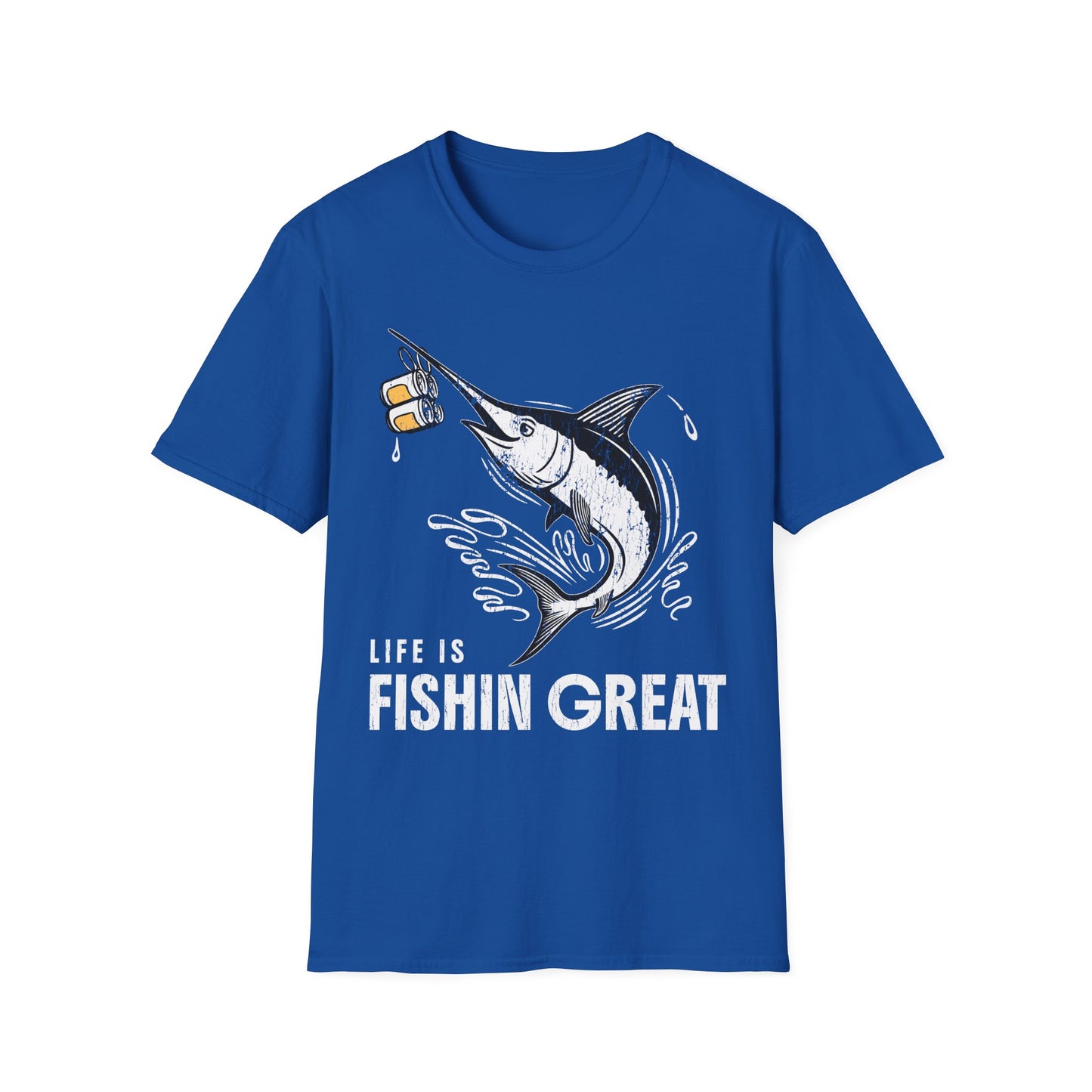 Life Is Fishin Great Swordfish T-Shirt
