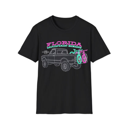 Florida Mountain Biking Truck T-Shirt
