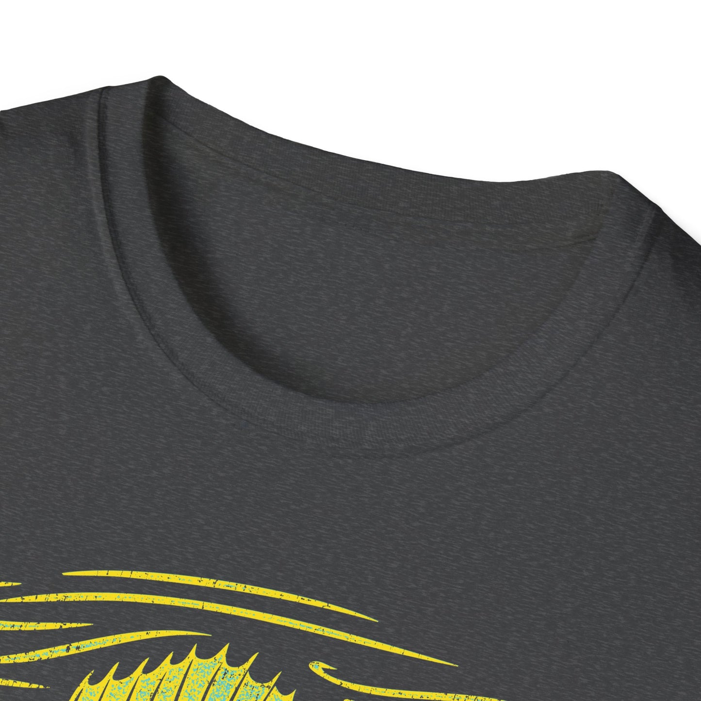Fish Off Walleye Yellow T-Shirt