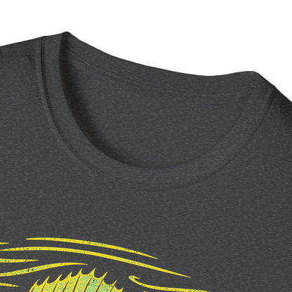 Fish Off Walleye Yellow T-Shirt