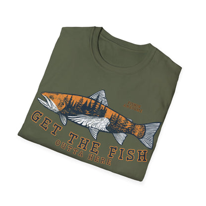 Get The Fish Outta Here Trout T-Shirt