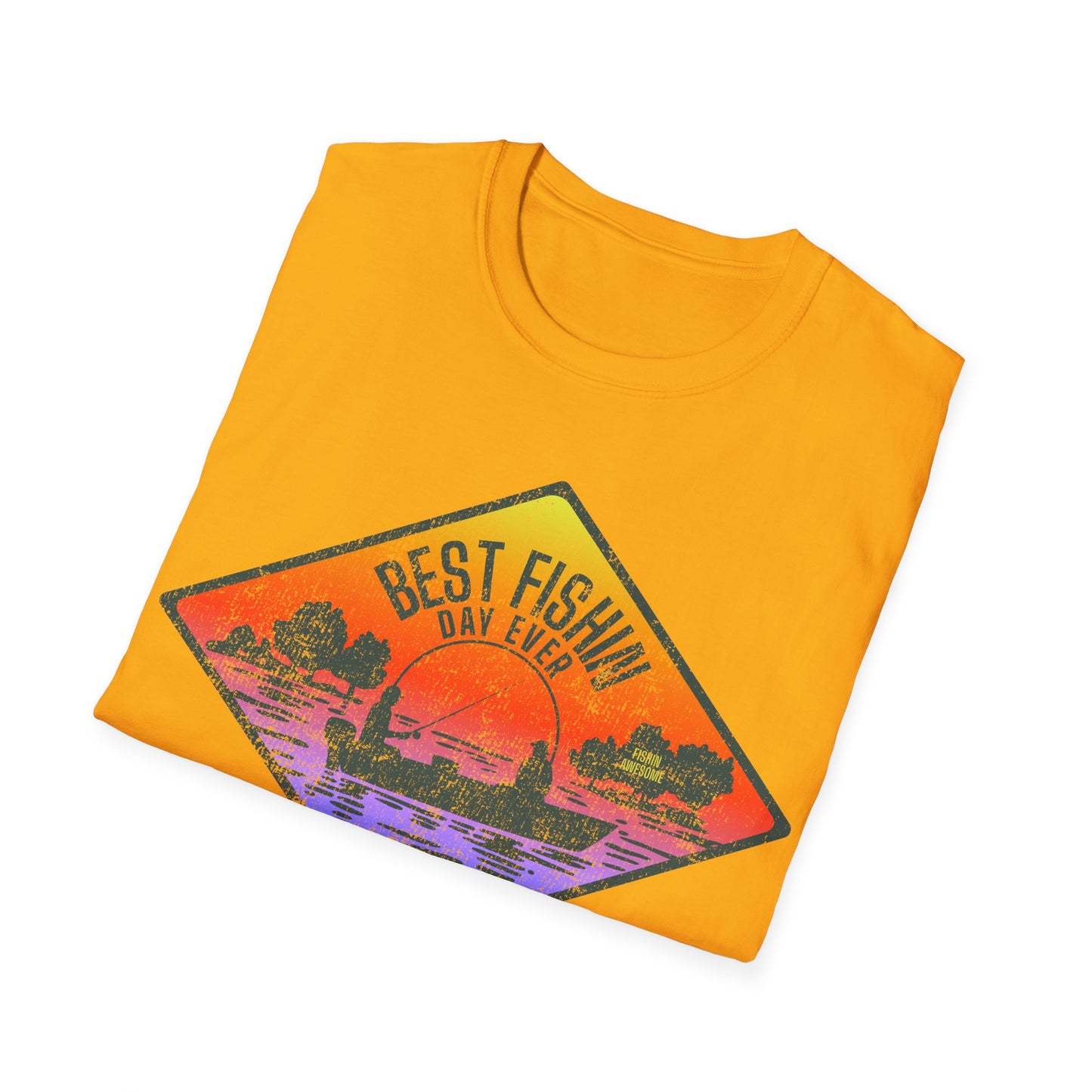 Best Fishin Day Ever Boat T-Shirt