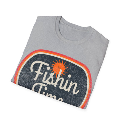 Its Fishin Time Again Sun T-Shirt