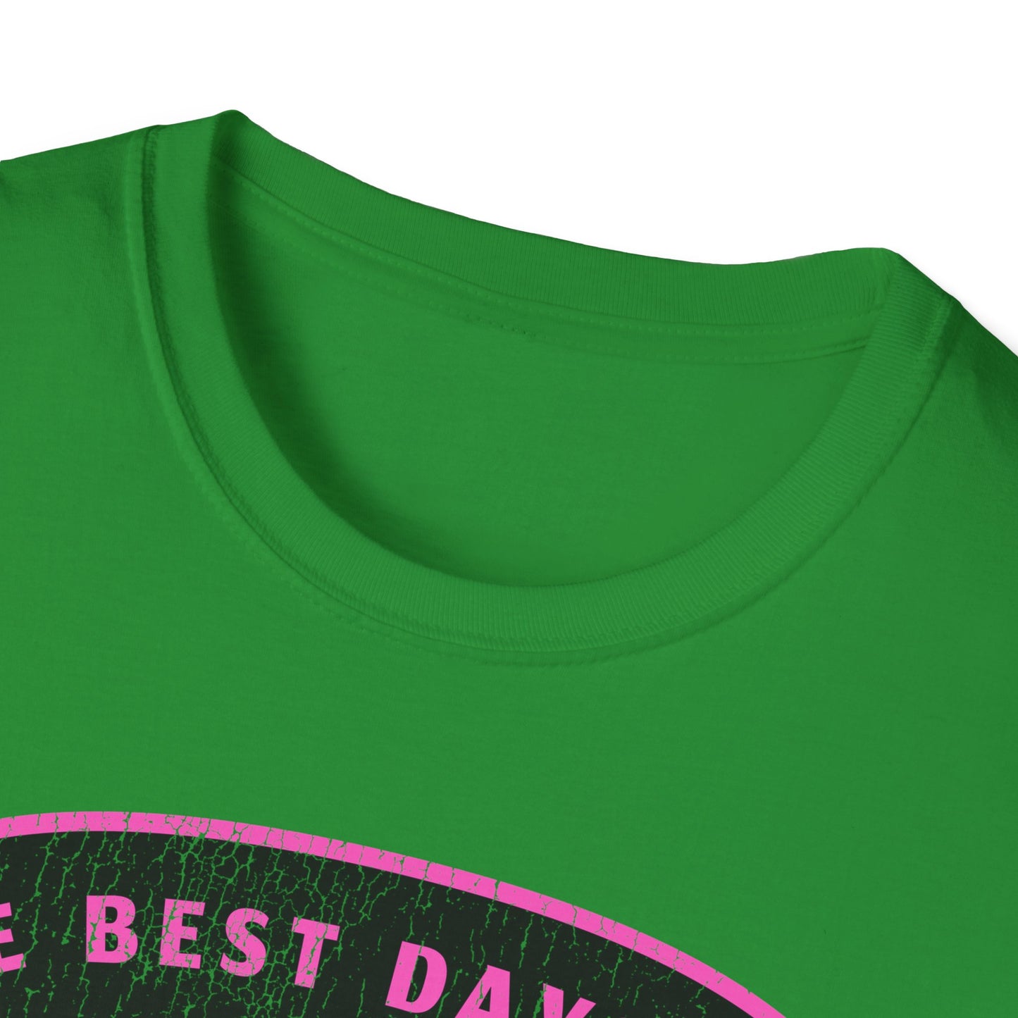 The Best Days Are Fishin Awesome Pink T-Shirt