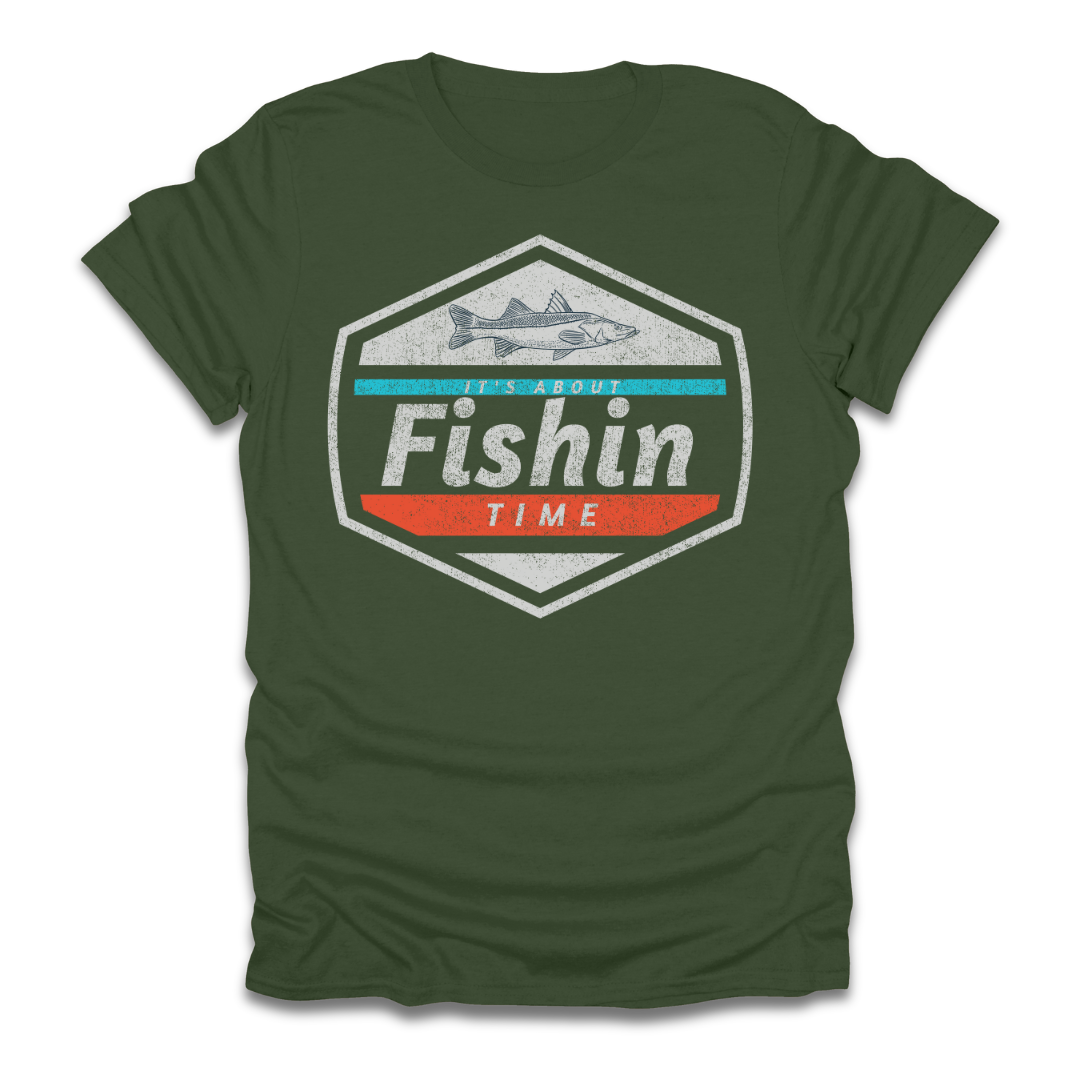 Its About Fishin Time Seal T-Shirt