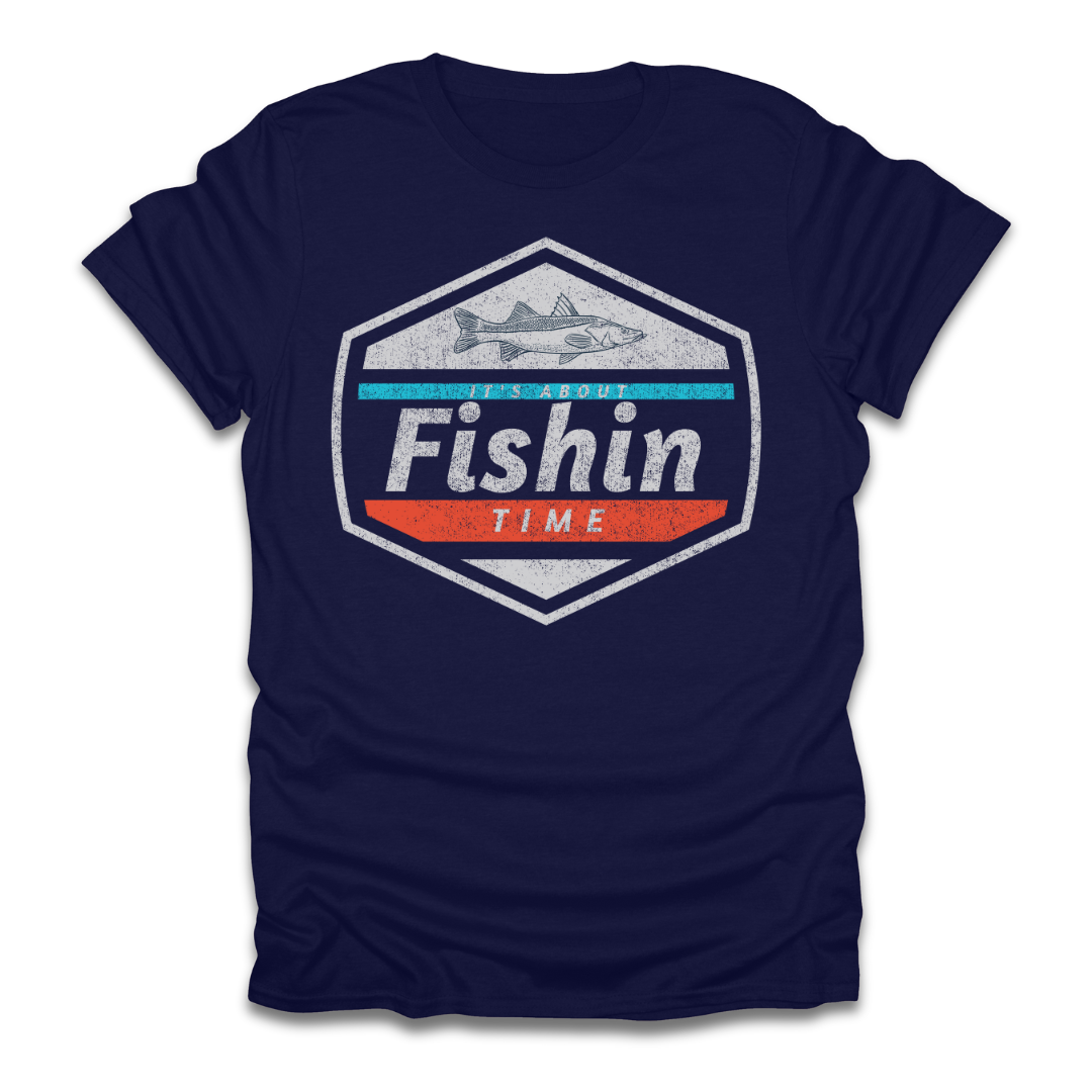 Its About Fishin Time Seal T-Shirt