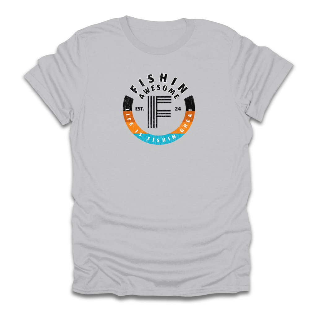 Life Is Fishin Great Circle T-Shirt
