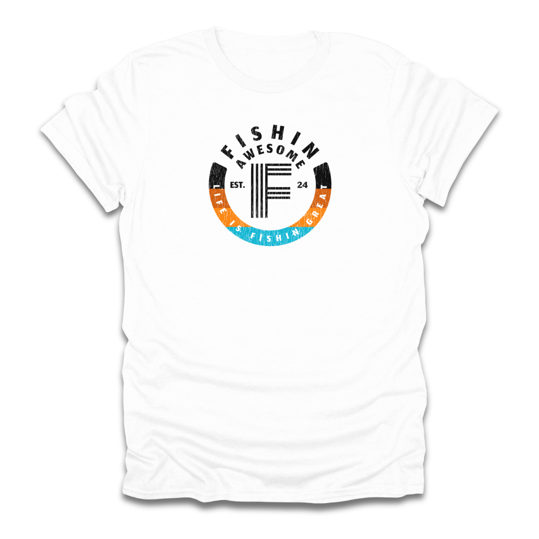 Life Is Fishin Great Circle T-Shirt