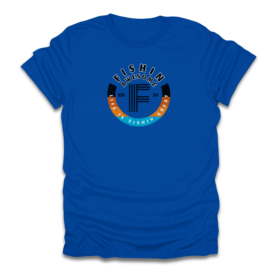 Life Is Fishin Great Circle T-Shirt